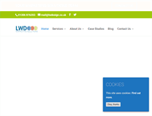 Tablet Screenshot of lwdesign.co.uk